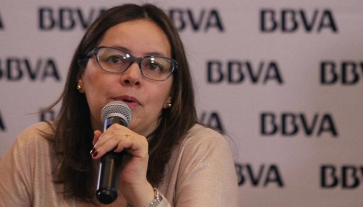 Juana Téllez, economista jefe de BBVA Researh para Colombia.
