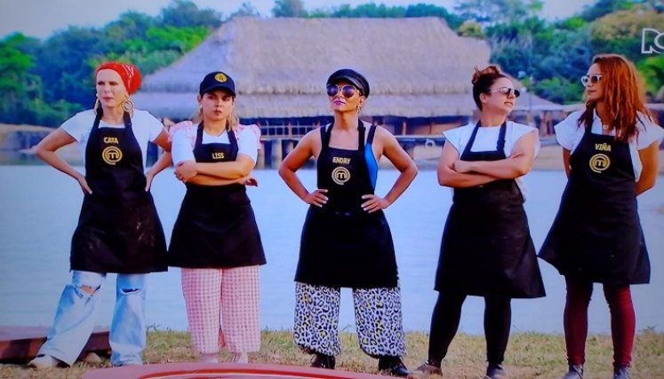 Noche de eliminación en MasterChef Celebrity con un plato de piraña./Foto: captura de pantalla