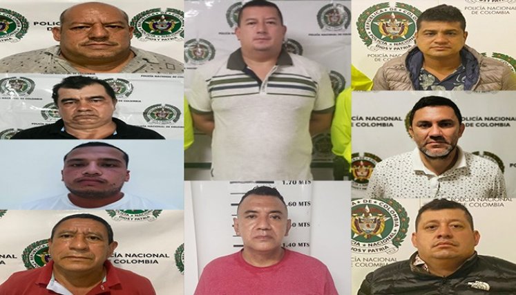 Juan Pablo Daza Urbina presuntamente lideraba esta red de narcos.