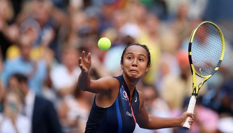 Leylah Fernandez, tenista canadiense de 19 años avanzó a la semifinal de US Open 2021