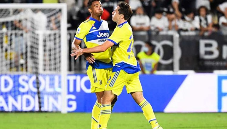 La Juventus despertó en el campeonato italiano, tras dos empates y dos derrotas.