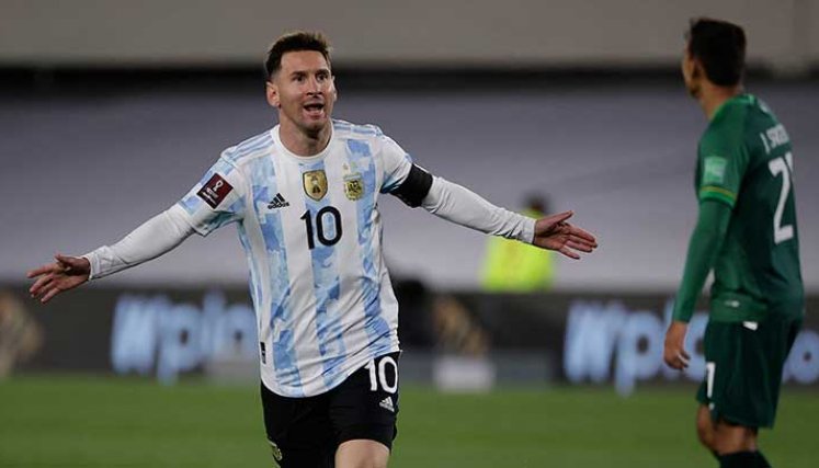 Lionel Messi fue la gran figura de Argentina en la victoria sobre Bolivia.