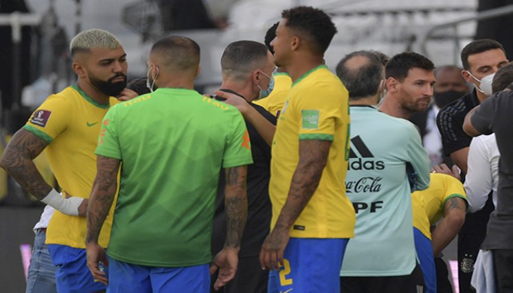 Brasil vs Argentina.