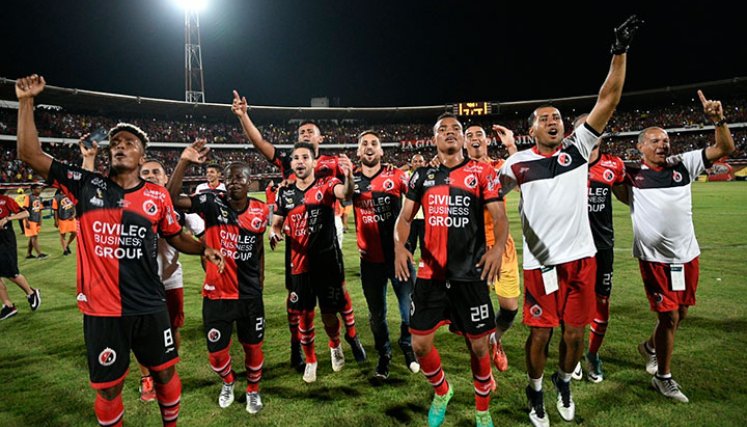 Cúcuta Deportivo, campeón del ascenso de 2018. 