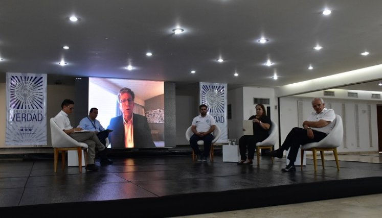 La Comisión de la Verdad  lideró ayer una nueva jornada de los Diálogos para la No Continuidad y la No Repetición del conflicto armado en Cúcuta./Foto Pablo Castillo-La Opinión