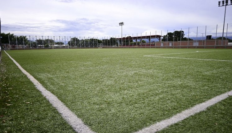 La cancha está en buenas condiciones. / Cortesía/ La Opinión 