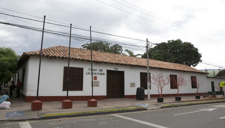 Casa de la Cultura de Villa del Rosario. / Foto: Juan Pablo Cohen / La Opinión
