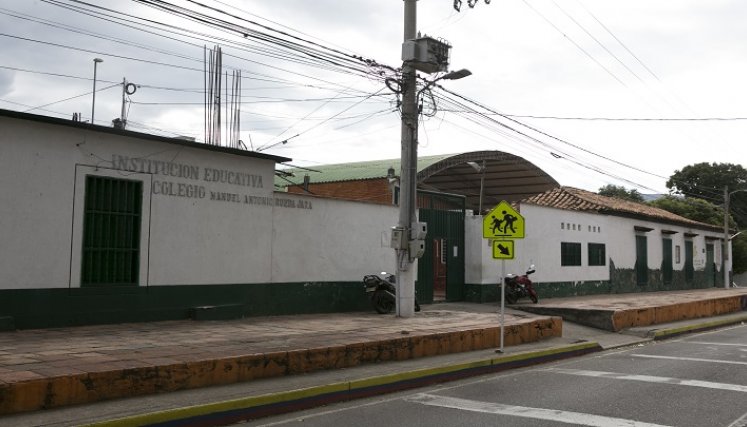 Colegio Manuel Antonio Rueda Jara. / Cortesía/ La Opinión 