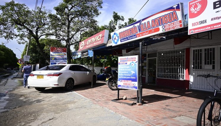 Más de 40 comerciantes se ven afectados.  / Foto: Jorge Gutiérrez / La Opinión 