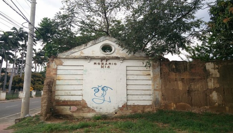 Estación del Ferrocarril de Villa del Rosario. Foto: Juan Pablo Cohen / La Opinión 