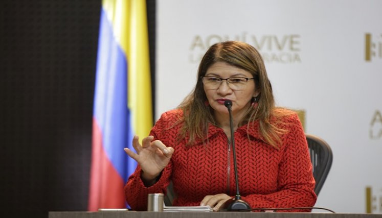 La senadora del partido político Comunes, Sandra Ramírez, se disculpó con las víctimas y la sociedad en general./Colprensa