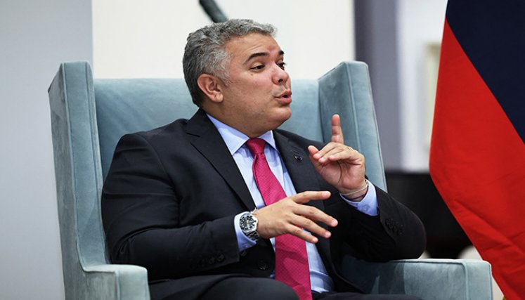 Iván Duque, presidente de Colombia.