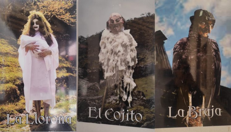 Los cuadros están colgados en la casa cultural / Cortesía/ La Opinión.