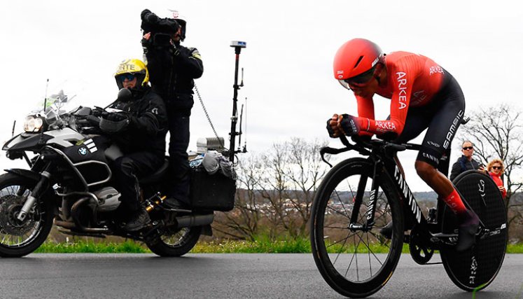Nairo Quintana, corredor del Arkea Samsic. 