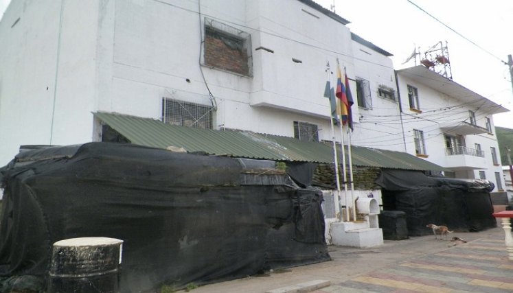 Por golpes al narcotráfico atacaron a la Policía de Hacarí./Foto: cortesía