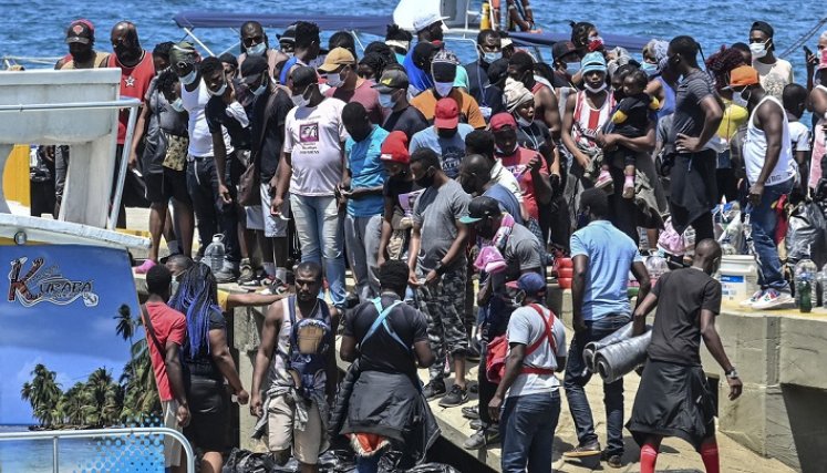 19.000 migrantes, varados en frontera de Colombia y Panamá./Foto: Internet