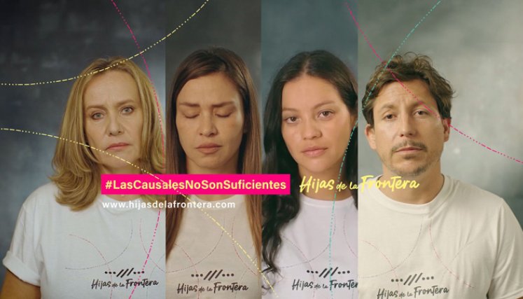 Al proyecto, que busca visibilizar algunas de las historias de las ‘#HijasDeLaFrontera’ que han terminado en embarazos no deseados, se han sumado artistas. / Foto: Cortesía