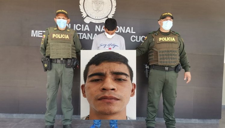 Jimmy Fabián Álzate García se robó un celular en Atalaya.