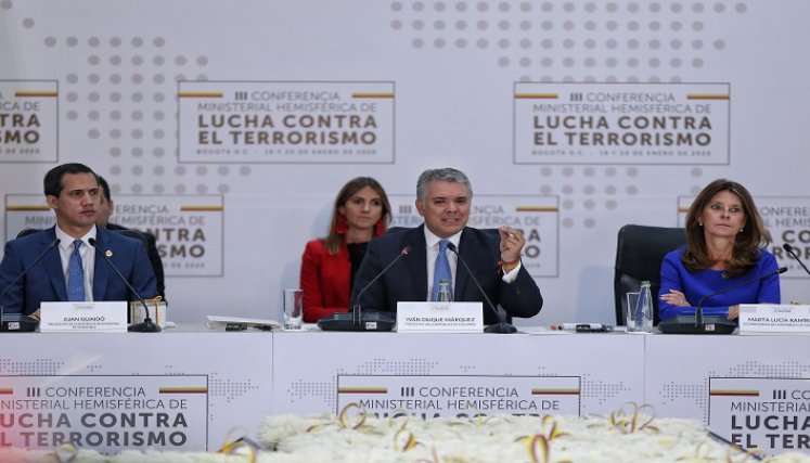 El presidente Iván Duque dijo que mientras que siga Maduro en su gobierno no se restablecerá la relación./ Colprensa