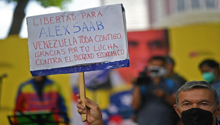 Alex Saab, Venezuela.