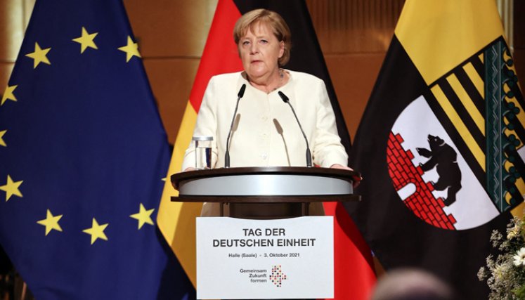Angela Merkel dio sus primeras declaraciones sobre el resultado de la elecciones y la situación política que deriva del mismo. / Foto: AFP