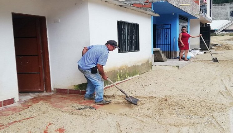 Los damnificados piden ayudas humanitarias. / Cortesía/ La Opinión 