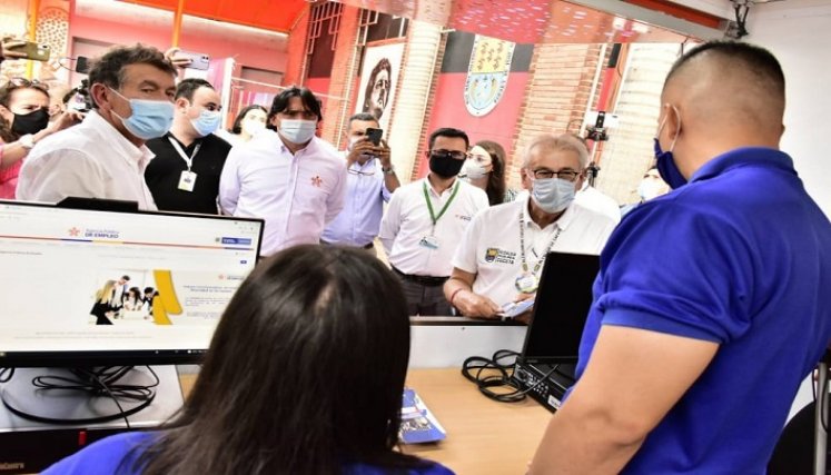 será un punto de información permanente para la población cesante y estará ubicado en la plazoleta Luis Carlos Galán de la Alcaldía de Cúcuta.  / Cortesía/ La Opinión 