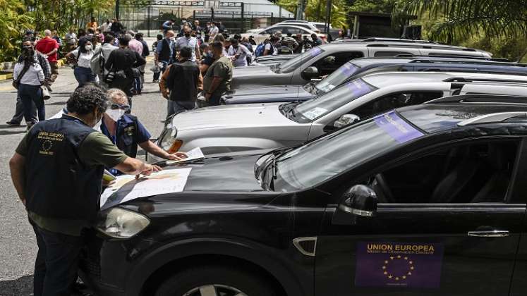 Los observadores estarán en 23 de los 24 estados del país,/ AFP