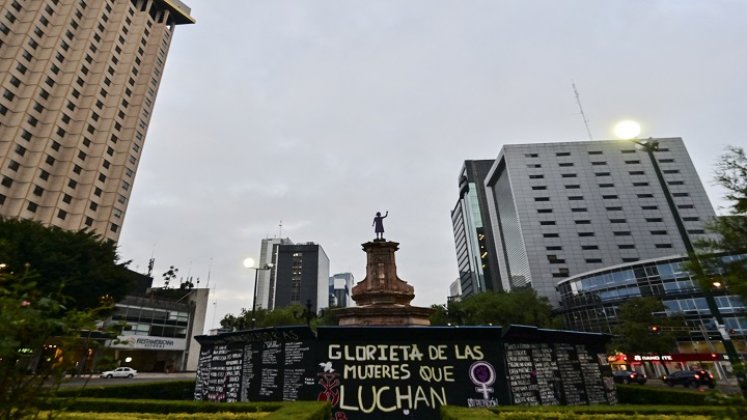 Es un tributo a cinco siglos de "resistencia indígena", agregó Sheinbaum./ AFP