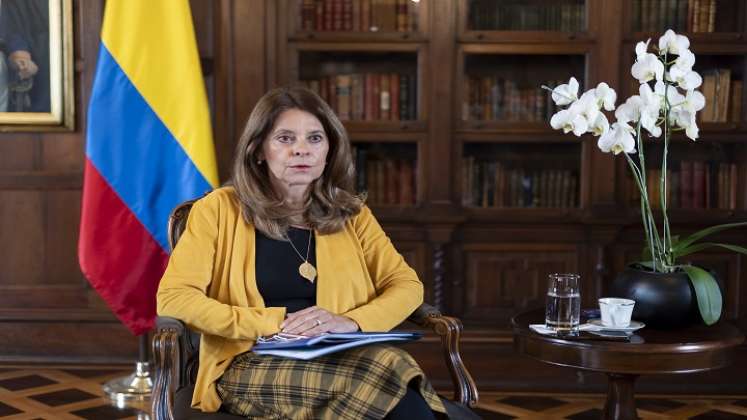 La vicepresidenta y canciller, Marta Lucía Ramírez junto a su esposo Álvaro Rincón y su hija María Alejandra Rincón, tuvieron participación en la sociedad Global Securities Management Corporation, que fue creada en Islas Vírgenes Británicas. /Colprensa