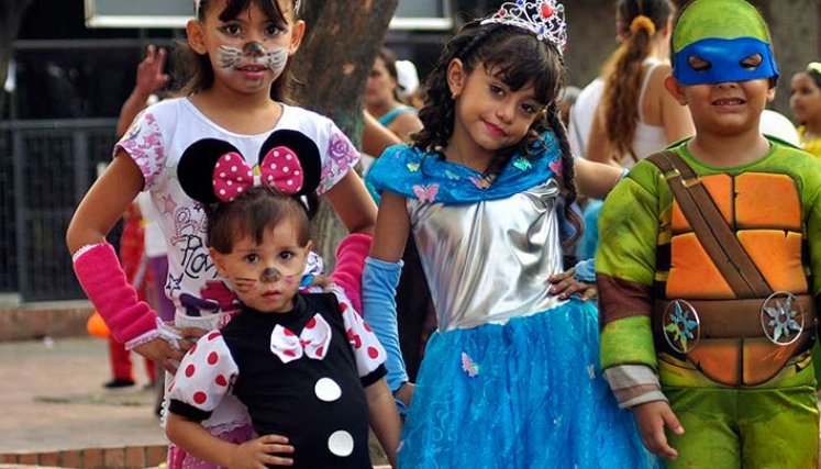 Niños tendrán la celebración del Halloween el sábado./Foto archivo
