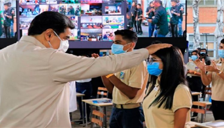 Venezuela retoma clases presenciales, suspendidas por la pandemia./Foto internet