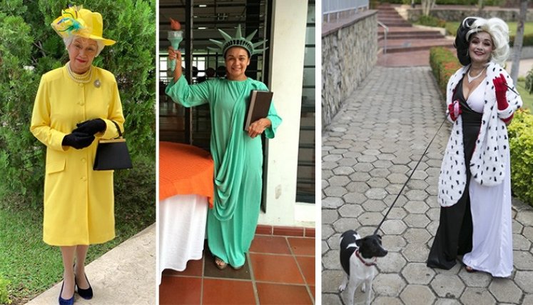 María Cristina Carvajal encarna personajes icónicos en Halloween