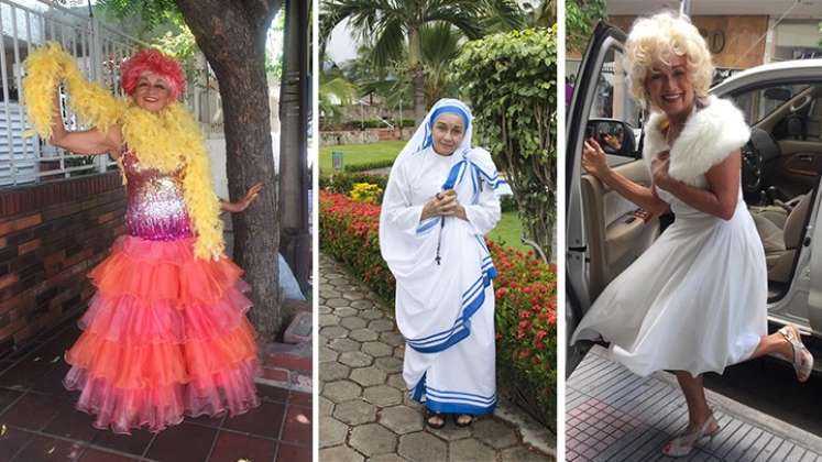 María Cristina Carvajal encarna personajes icónicos en Halloween