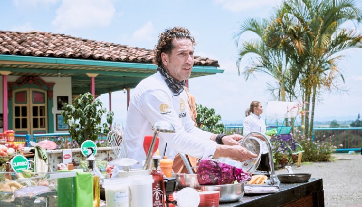 Gregorio Pernía le dice adiós a 'Masterchef Celebrity'. / Foto: Canal RCN
