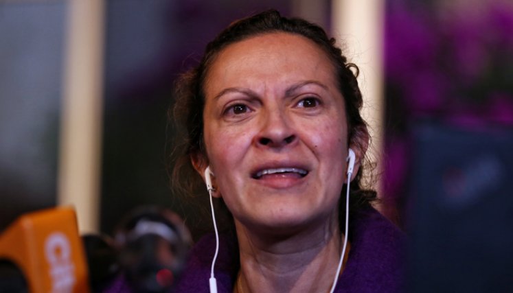Jineth Bedoya fue interceptada y secuestrada a las puertas de la Cárcel La Modelo por paramilitares en mayo de 2000. / Foto: Colpensa