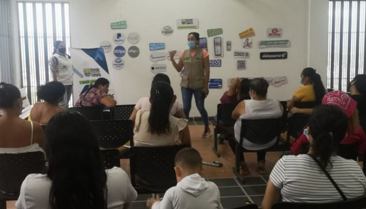 La ‘Ruta de fortalecimiento de habilidades emprendedoras’ comprende un ciclo de cinco talleres. / Foto: Cortesía