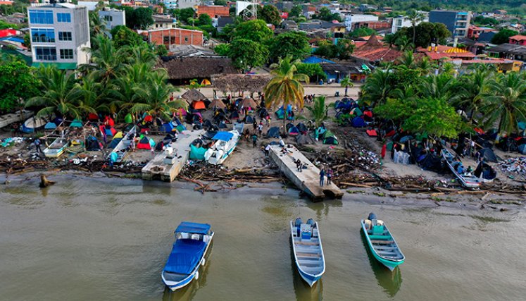 70.000 migrantes desafían la selva del Darién  