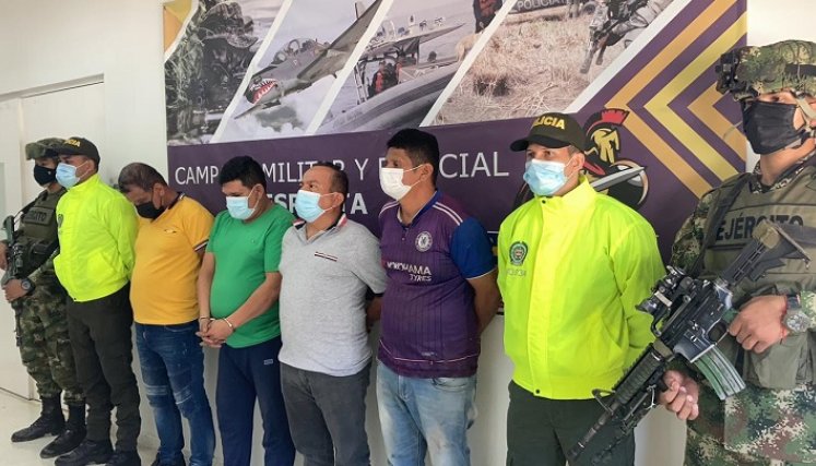 Los señalan de pertenecer al frente urbano Carlos Germán Velazco.