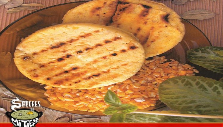 Arepas de maíz pilao amarillo