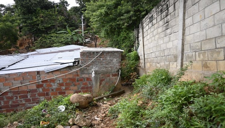 Más de 30 familias están afectadas.  / Foto: Jorge Gutiérrez 