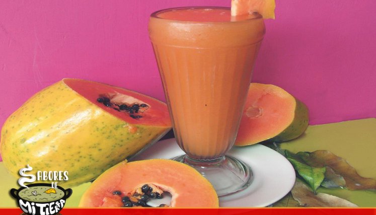 Jugo de papaya