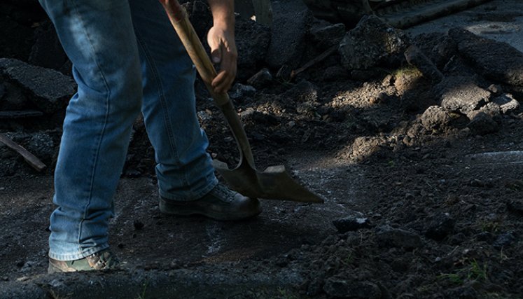 Trabajos fuertes en Colombia.