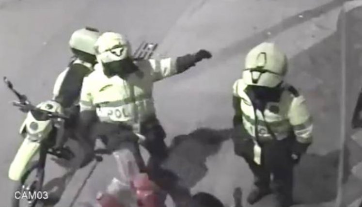 El policía agresor fue apartado de la institución.