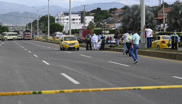 Accidente de tránsito.