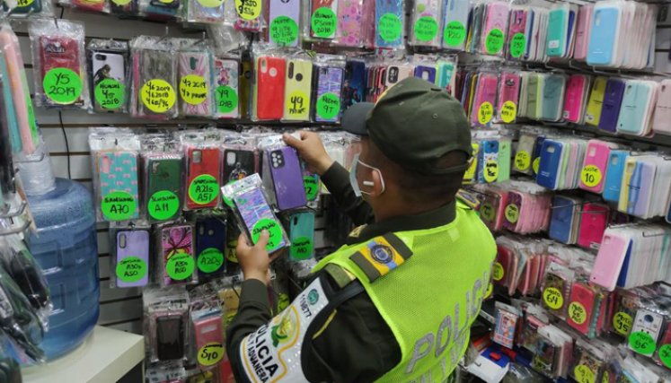 La mercancía aprehendida tiene un valor comercial por más de 55 millones de pesos. / Foto: Polfa