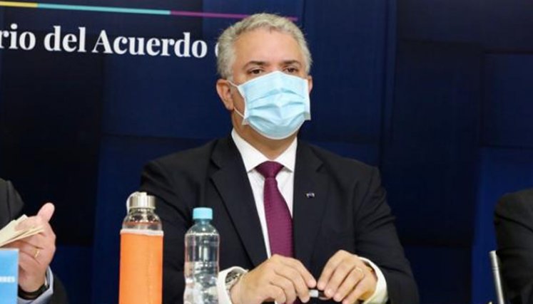 El presidente Iván Duque se pronunció sobre la variante Ómicron. / Foto: Colprensa
