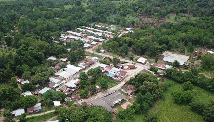 Corregimiento de Palmarito, zona rural de Cúcuta./Foto cortesía