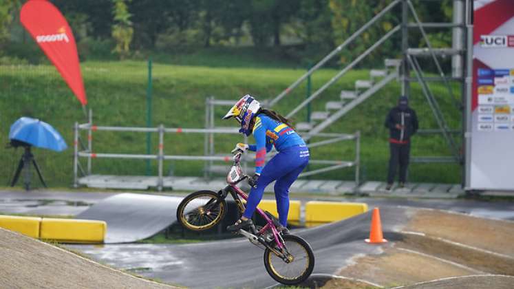 La deportista colombiana Mariana Pajón.