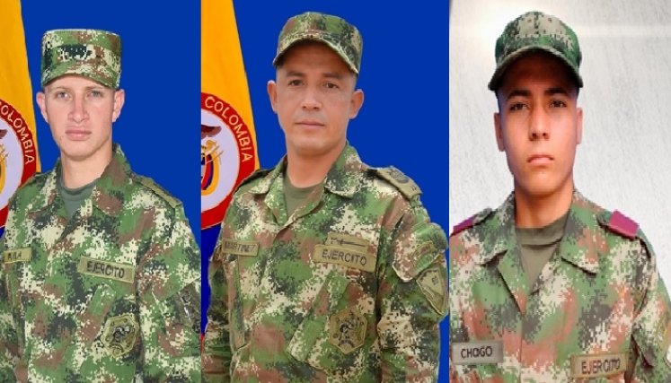 Tres militares fueron secuestrados por la disidencia.